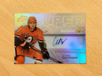 2024-25 SPx Cutter Gauthier Rookie Superscripts #SSR-GA