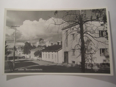 VANHA Postikortti Lappi Kemi 1950-l  Alkup.Mallikappale