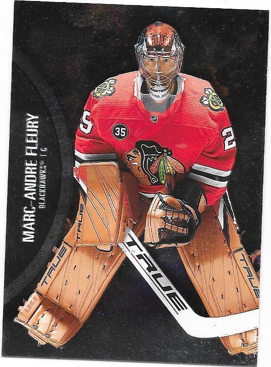 2021-22 Marc-Andre Fleury , Chicago Blackhawks MV