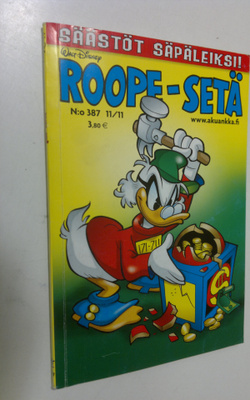 Walt Disney : Roope-setä N:o 387 11/2011