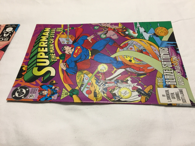 DC SUPERMAN THE MAN OF STEEL 15/1992 HYVÄ