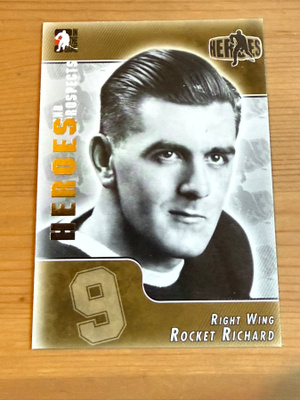 2004-05 ITG Heroes and Prospects #166 Rocket Richard
