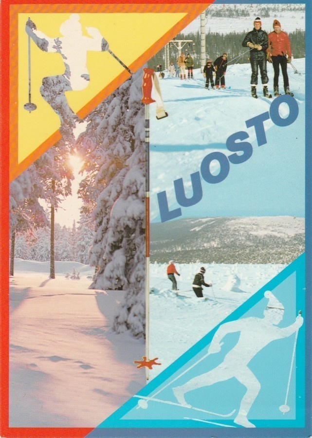 Postikortti, LUOSTO, Luostotunturi