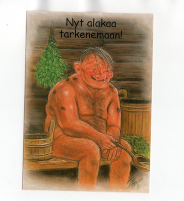 °"NYT ALAKAA TARKENEMAAN!"° -KORTTI /Hörölä