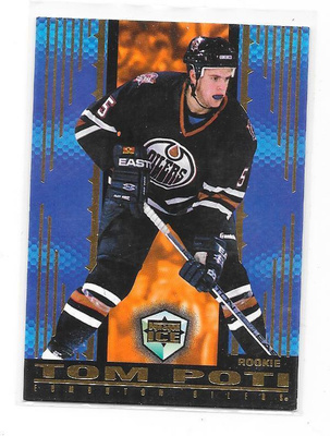 1998-99 Pacific Dynagon Ice #75 Tom Poti Edmonton Oilers