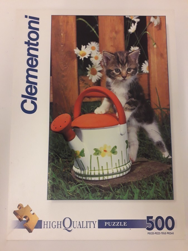 Palapeli, Clementoni 500 palaa, Gardener Cat