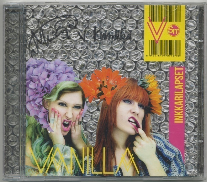 VANILLA: Inkkarilapset – alkuperäinen CD 2016 nimmareilla!