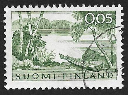 Yleismerkki 0,05mk 1963 (LAPE 578) O