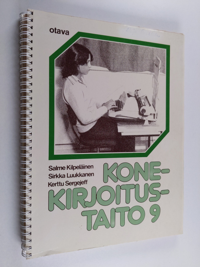 Salme Kilpeläinen : Konekirjoitustaito 9