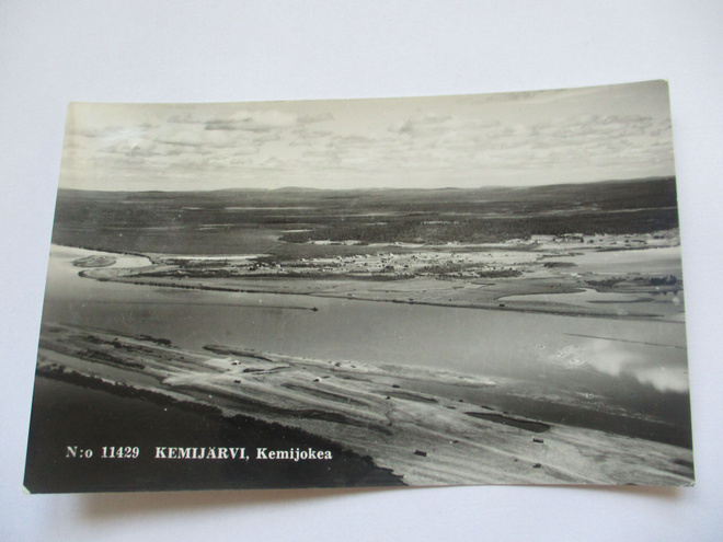 Kemijärvi Kemijokea - 1958