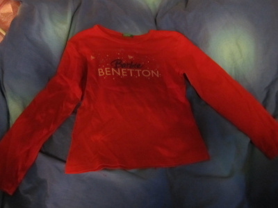 Benetton Barbie Paita koko 130 cm / 8 v