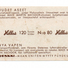 Purkkakuva UUDET ASEET n:o 80  Purukumikuva - pikkukuva 2