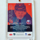 Robin Salo - 21-22 Fleer Ultra Rookie Rainbow Auto - pikkukuva 2
