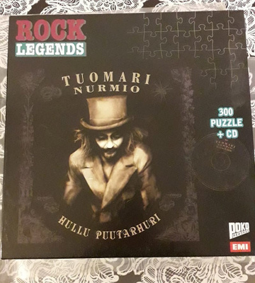 TUOMARI NURMIO Hullu Puutarhuri PALAPELI + CD
