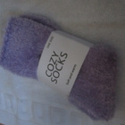 Cozy Socks / Pörrösukat / Sukat vaaleanlilat one size - pikkukuva 4