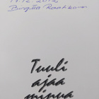 Birgitta Raatikainen : Tuuli ajaa minua (signeerattu, tek... - pikkukuva 3