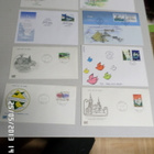 8  kpl  FDC /ensipäiväkuoria leimatut , kulkemattoamat , - pikkukuva 1