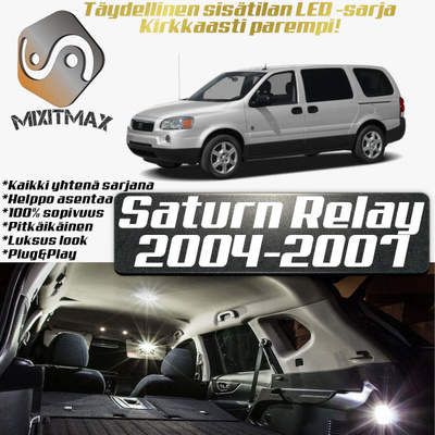 Saturn Relay Sisätilan LED-sarja 8-osainen