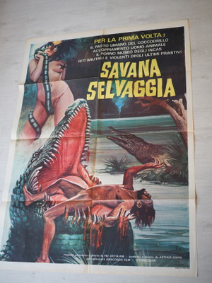 Brutes and Savages - elokuvajuliste ( 140 x 100 cm )