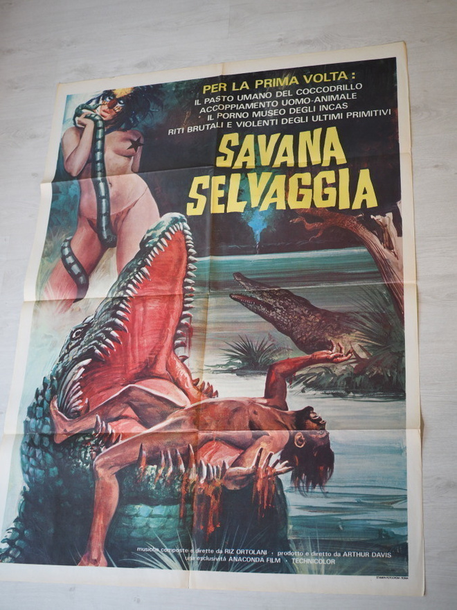 Brutes and Savages - elokuvajuliste ( 140 x 100 cm )
