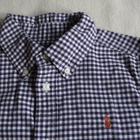 RALPH LAUREN paita, koko 6 (v.), lila/valk. ruudull. UUDENV. - pikkukuva 1
