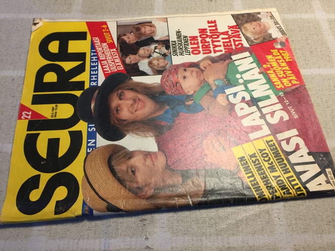 SEURA LEHTI 22/1987 HYVÄ