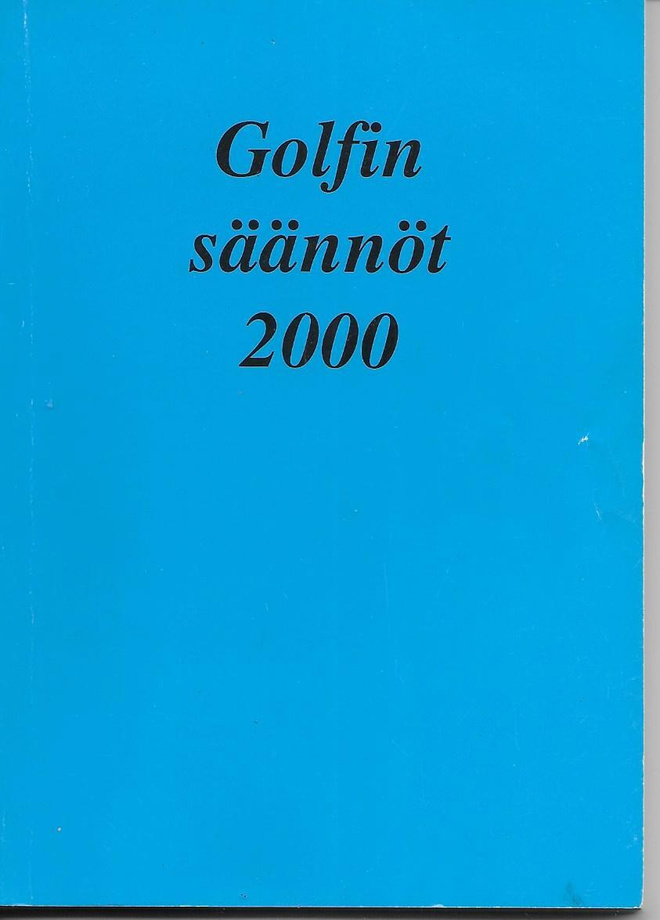Golfin säännöt 2000
