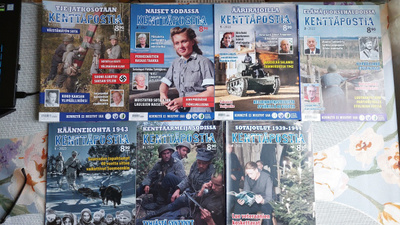 Kenttäpostia - yht. 7 numeroa