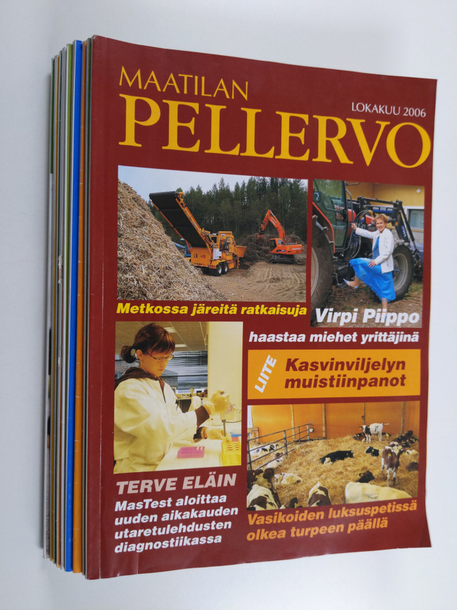 Maatilan Pellervo vuosikerta 2006 9 nroa (puuttuu marrask...