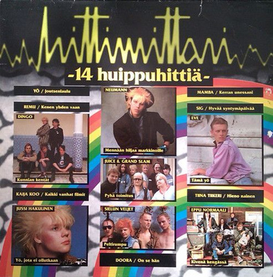 HITTIMITTARI (LP), 1985, Dingo, Eve, Remu, Jussi Hakulinen