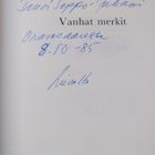 Liisa Laukkarinen : Vanhat merkit (signeerattu, tekijän o... - pikkukuva 3