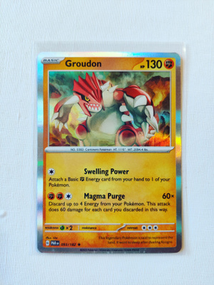 Groudon Holo Rare