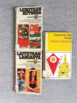 Lasten askartelukirjat, kirja 3 kpl