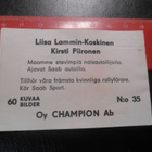 K14. Champion Monte Carlo # 35 Liisa Lammin-Koskinen SAAB - pikkukuva 2