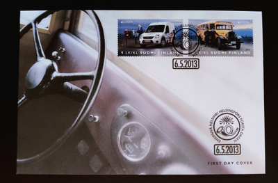 2013 FDC Postin jakeluautot