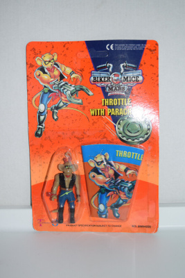 prätkähiiret biker mice from mars turbo figuuri
