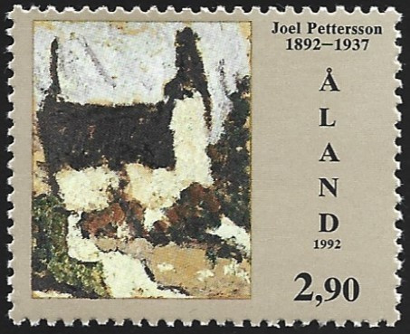 Åland 1992 Joel Pettersson 100 vuotta 2,90 mk ** LaPe 062