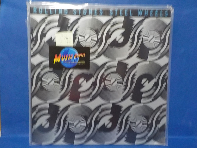 THE ROLLING STONES - STEEL WHEELS M-/M- EU -89 LP