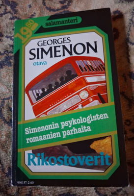 SIMENON Rikostoverit