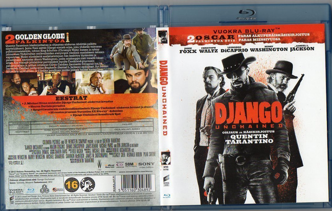 Django Unchained	(67 548)	vuok	-FI-		BLU-RAY		jamie foxx
