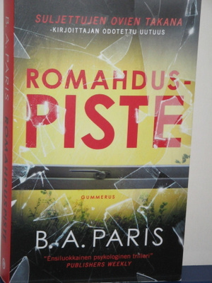 B.A. Paris : ROMAHDUSPISTE