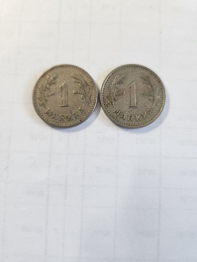 Suomi	1 markka 1928 ja 1936    (14114)