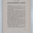 Eelis Gideon Gulin : Kristikunnan elämää vv 1947-52 - pikkukuva 2