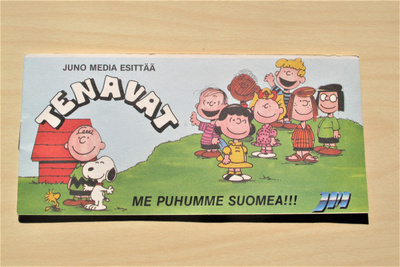Tenavat mainos sarjakuva liuska , lukematon