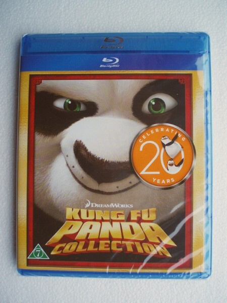 Kung Fu Panda kokoelma 1 ja 2 Blu-ray
