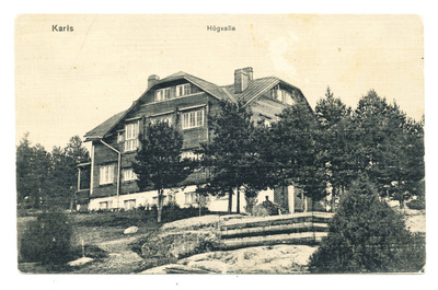 KARJAA, HÖGVALLA - vanha kortti