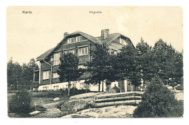 KARJAA, HÖGVALLA - vanha kortti