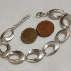 Design hopea Open Circle and Oval Link rannekoru GHA 925 - pikkukuva 3