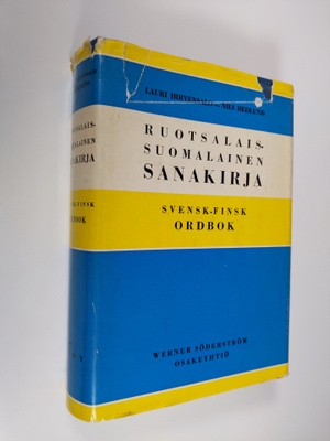 Lauri Hirvensalo : Ruotsalais-suomalainen sanakirja = Sve...