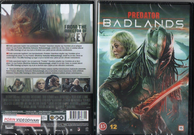PREDATOR BADLANDS	(19 469)	UUSI	-FI-	DVD				2025